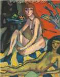 Jules Pascin, The Three Graces Fine Art Reproduction Oil Painting