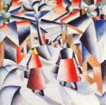 Kasimar Malevich, Morning after a Storm in the Country Fine Art Reproduction Oil Painting