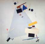 Kasimar Malevich,  Supremus No 57 Fine Art Reproduction Oil Painting