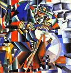 Kasimar Malevich, The Knife Sharpener Fine Art Reproduction Oil Painting