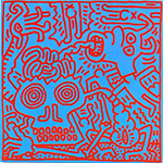 Keith Haring, Untitled 1984c Fine Art Reproduction Oil Painting