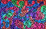 Keith Haring, Untitled 1985 Fine Art Reproduction Oil Painting