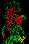 Keith Haring, Untitled 1986b Fine Art Reproduction Oil Painting
