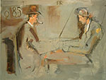 Larry Rivers, Stamp of Cezanne Fine Art Reproduction Oil Painting