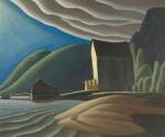 Lawren Harris, Ice House Coldwell Lake Superior Fine Art Reproduction Oil Painting