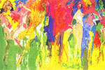 Leroy Neiman,  Panteras Fine Art Reproduction Oil Painting