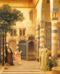 Lord Frederic Leighton, Old Damascus Jews Quarter Fine Art Reproduction Oil Painting