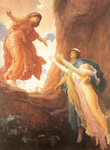 Lord Frederic Leighton, The Return of Persephone Fine Art Reproduction Oil Painting