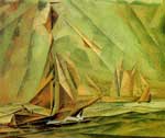 Lyonel Feininger, Barcos Fine Art Reproduction Oil Painting