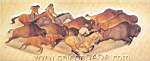 Maynard Dixon,  Buffalo Hunt Fine Art Reproduction Oil Painting