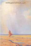 Maynard Dixon, Desert Shower Fine Art Reproduction Oil Painting