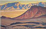 Maynard Dixon, Iron Mountains Fine Art Reproduction Oil Painting