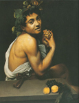 Michelangelo Caravaggio,  Satyr with Grapes Fine Art Reproduction Oil Painting