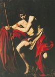 Michelangelo Caravaggio, St John the Baptist 2 Fine Art Reproduction Oil Painting