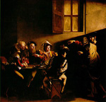 Michelangelo Caravaggio, The Calling of St Matthew Fine Art Reproduction Oil Painting
