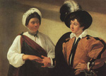 Michelangelo Caravaggio,  The Fortune Teller Fine Art Reproduction Oil Painting
