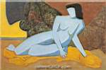 Milton Avery, Blue Nude Fine Art Reproduction Oil Painting