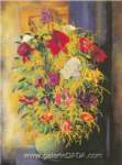 Moise Kisling, Flowers and Mimosa Fine Art Reproduction Oil Painting