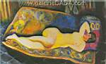 Moise Kisling,  Nude Lying Down Fine Art Reproduction Oil Painting