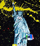 Mr Brainwash, Statue of Liberty Fine Art Reproduction Oil Painting