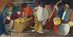 Norman Lewis, Jumping Jive Fine Art Reproduction Oil Painting