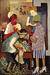 Norman Lewis Fine Art Reproduction Oil Painting