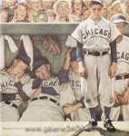 Norman Rockwell,  The Dugout Fine Art Reproduction Oil Painting