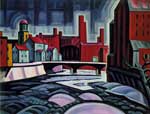 Oscar Bluemner, Paterson Centre Fine Art Reproduction Oil Painting
