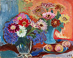 Otto Dix, Flowers Fine Art Reproduction Oil Painting
