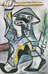 Pablo Picasso, Harlequin Fine Art Reproduction Oil Painting