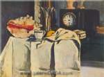 Paul Cezanne, The Black Clock Fine Art Reproduction Oil Painting
