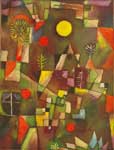 Paul Klee, Full Moon Fine Art Reproduction Oil Painting