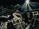 Paul Nash, The Ypres Salient at Night Fine Art Reproduction Oil Painting