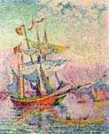 Paul Signac, Le Corne d Or, Le Pont Fine Art Reproduction Oil Painting