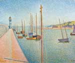 Paul Signac,  The Masts, Pontrieux Fine Art Reproduction Oil Painting