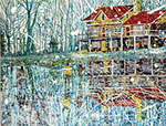 Peter Doig, Pond Life Fine Art Reproduction Oil Painting