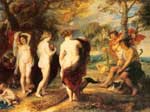 Peter Paul Rubens, The Judgement of Paris 2 Fine Art Reproduction Oil Painting