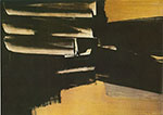 Pierre Soulages, Painting April 24, 1962 Fine Art Reproduction Oil Painting