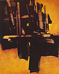 Pierre Soulages, Painting July 16, 1961 Fine Art Reproduction Oil Painting