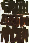Pierre Soulages, Painting November 20, 1956 Fine Art Reproduction Oil Painting