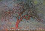 Piet Mondrian, The Red Tree Fine Art Reproduction Oil Painting