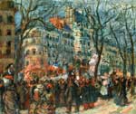 Raoul Dufy, Carnival on the Grands Boulevards Fine Art Reproduction Oil Painting