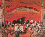Raoul Dufy, The Red Concert Fine Art Reproduction Oil Painting