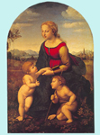 Raphael,  La Belle Jardiniere Fine Art Reproduction Oil Painting