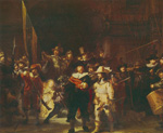 Harmenszoon Rembrandt, The Night Watch Fine Art Reproduction Oil Painting