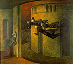 Remedios Varo, Bankers in Action Fine Art Reproduction Oil Painting