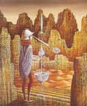 Remedios Varo, Discovery of a Mutant Fine Art Reproduction Oil Painting