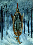 Remedios Varo, Skiing Fine Art Reproduction Oil Painting