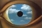Rene Magritte, The False Mirror Fine Art Reproduction Oil Painting