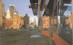 Richard Estes, Hotel Holland Fine Art Reproduction Oil Painting